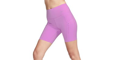 Shorts Nike Firm-Support Mid-Rise 20cm (approx.) Biker Shorts with Pockets Lilla | dq5925-532, 1
