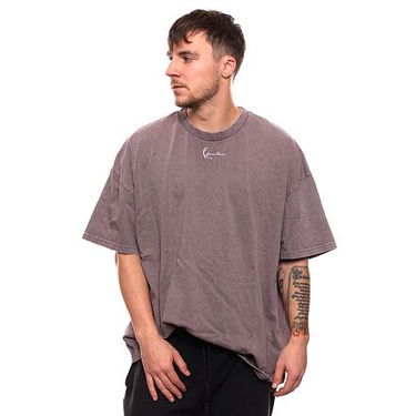 T-shirt Karl Kani Small Signature Heavy Jersey Washed Boxy Tee Grå | KK6069113, 0