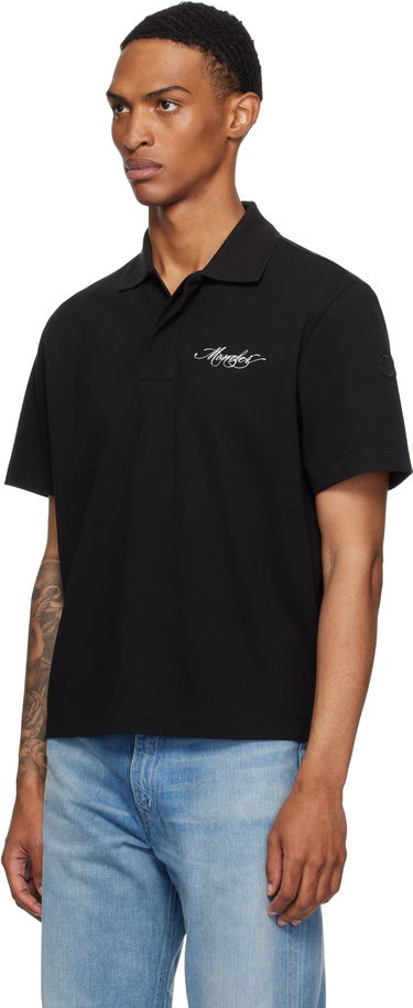 Polo skjorte Moncler Moncler Archivio Creativo Polo Sort | K20918A0001089A16, 3