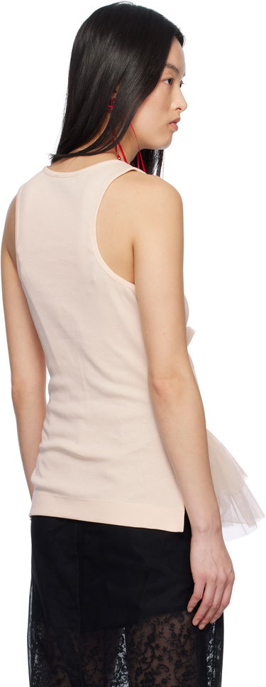 Tanktop Simone Rocha Simone Rocha Tutu Hem Tank Top Lyserød | 5352 0553, 2