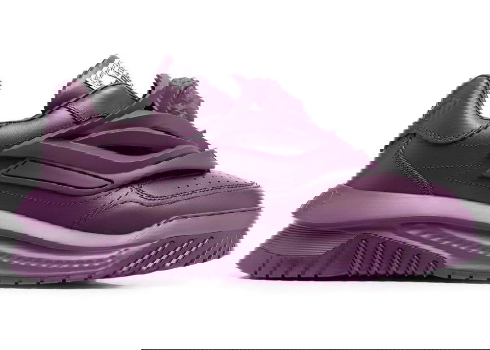 Sneakers og sko Versace Odissea Caged Rubber Medusa Sneaker Plum Purple Bourgogne | 1004524-1A03180_1LA60, 0
