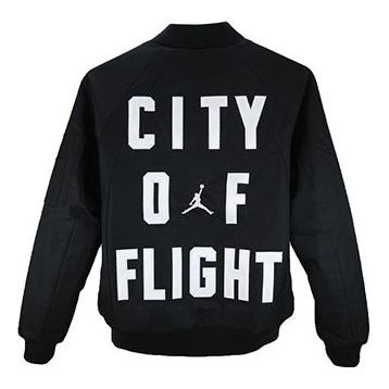 Bomberjakke Jordan Jordan City of Flight MA-1 Jacket Sort | 911314-010