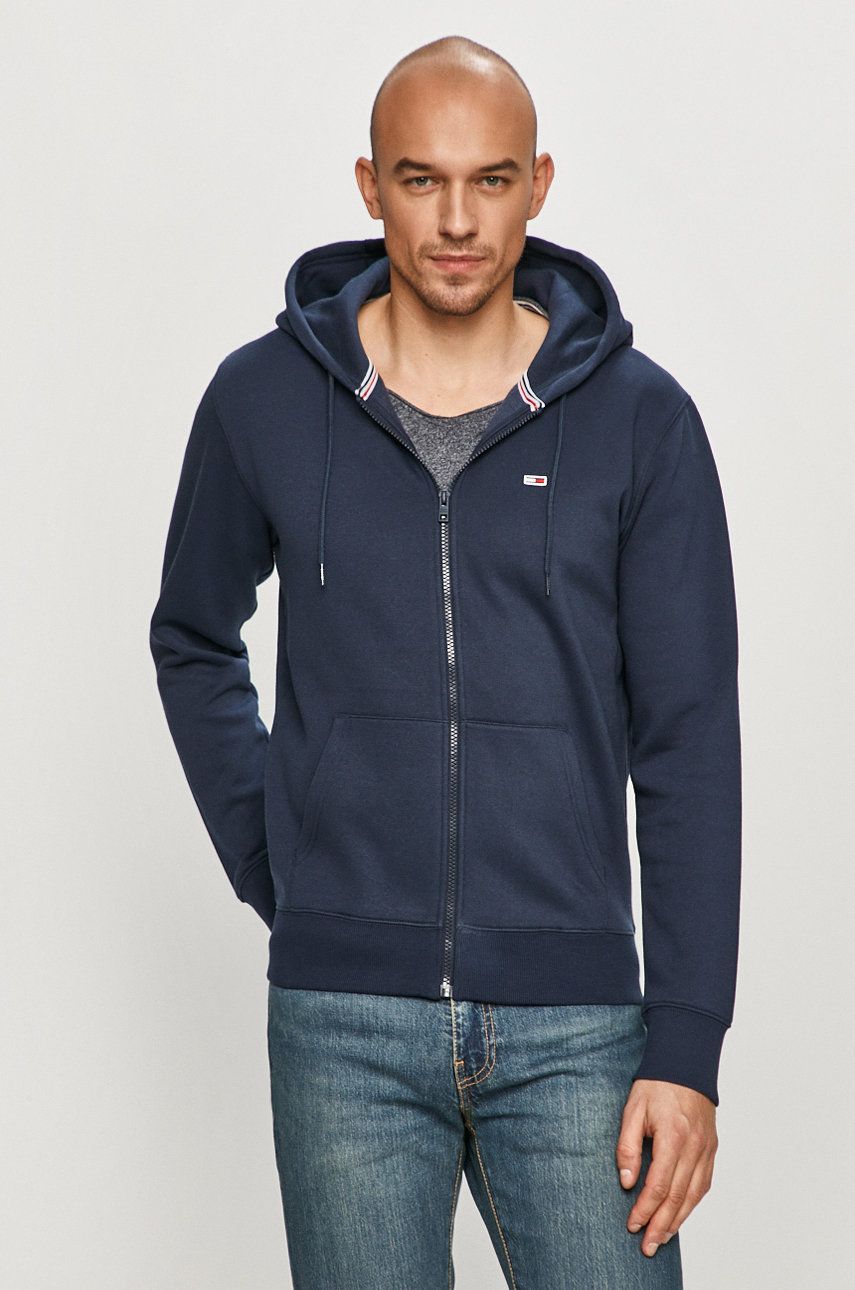 Sweatshirt Tommy Hilfiger Jeans Full-Zip Hoodie Mørkeblå | DM0DM09592, 0
