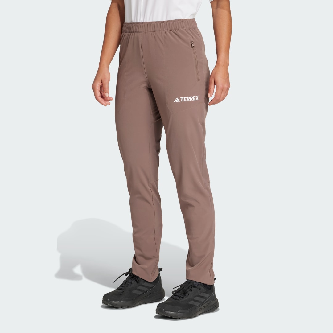 Bukser adidas Performance Multi Essentials Stretch Hiking Pants Brun | JM3132, 0