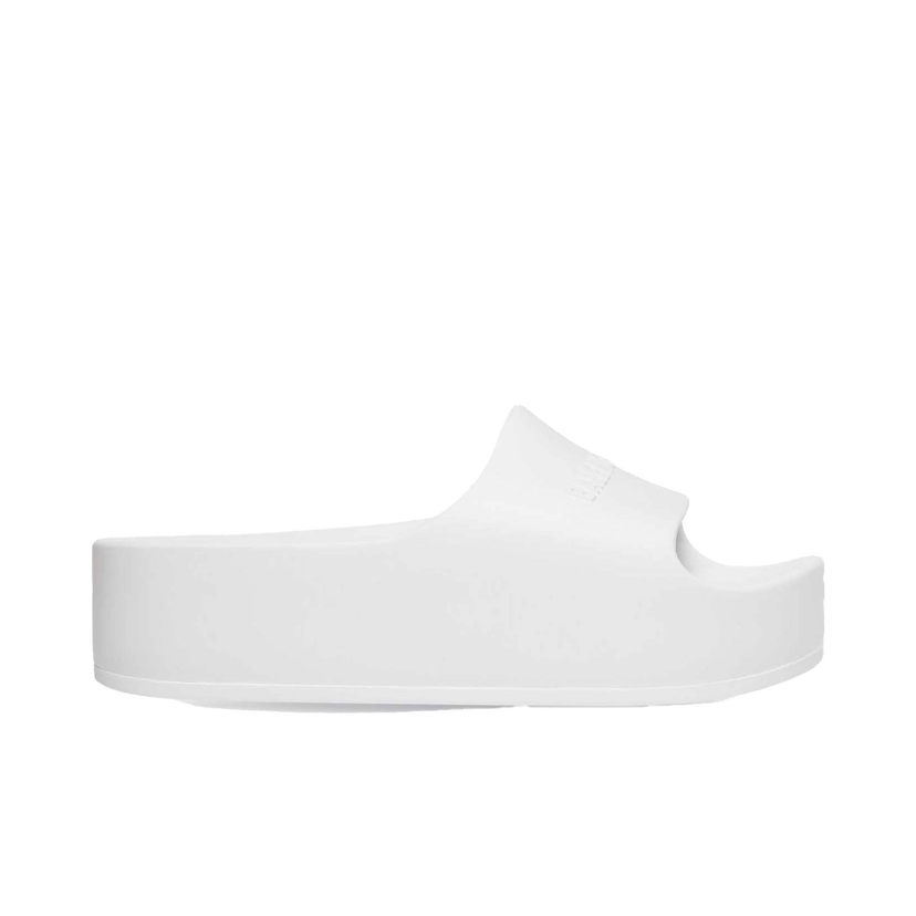 Sneakers og sko Balenciaga Chunky Slide White W Hvid | 654315W1S899000