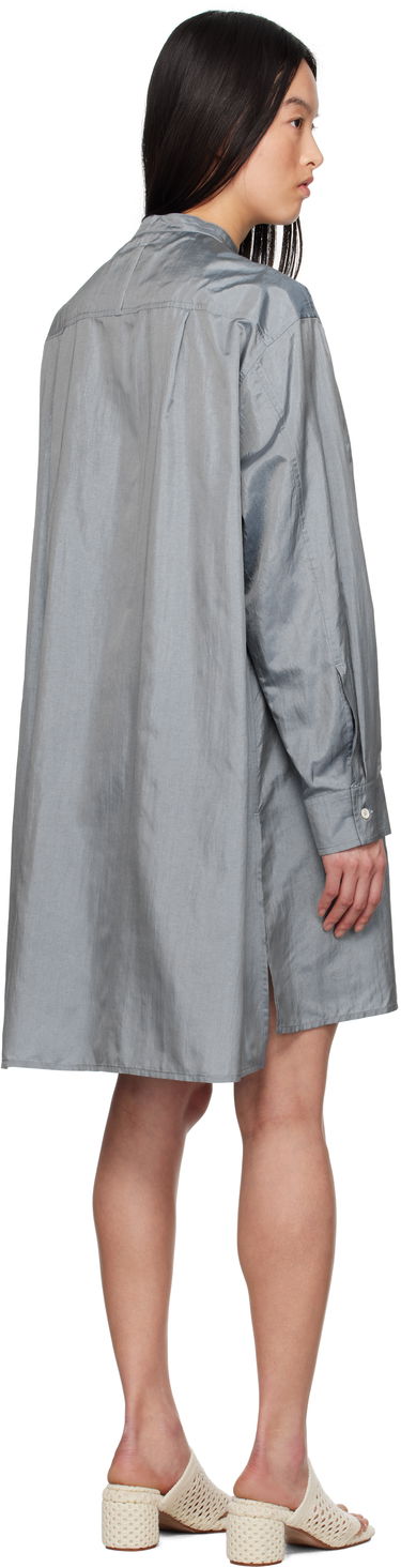 Kjole Jil Sander Jil Sander Band Collar Minidress Grå | J40DL0159_J70003, 2