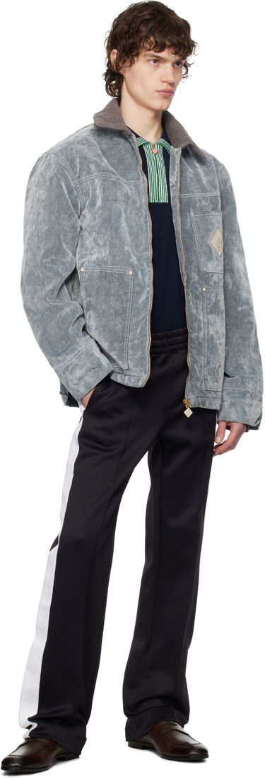 Jakke Casablanca Casablanca Peach Texture Jacket Grå | MPS25-JK-335-01, 3