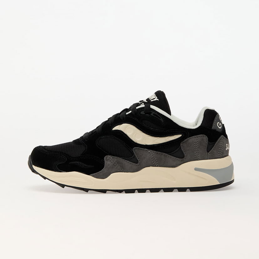 Sneakers og sko Saucony Grid Shadow 2 Black/ Cream Sort | S70772-4