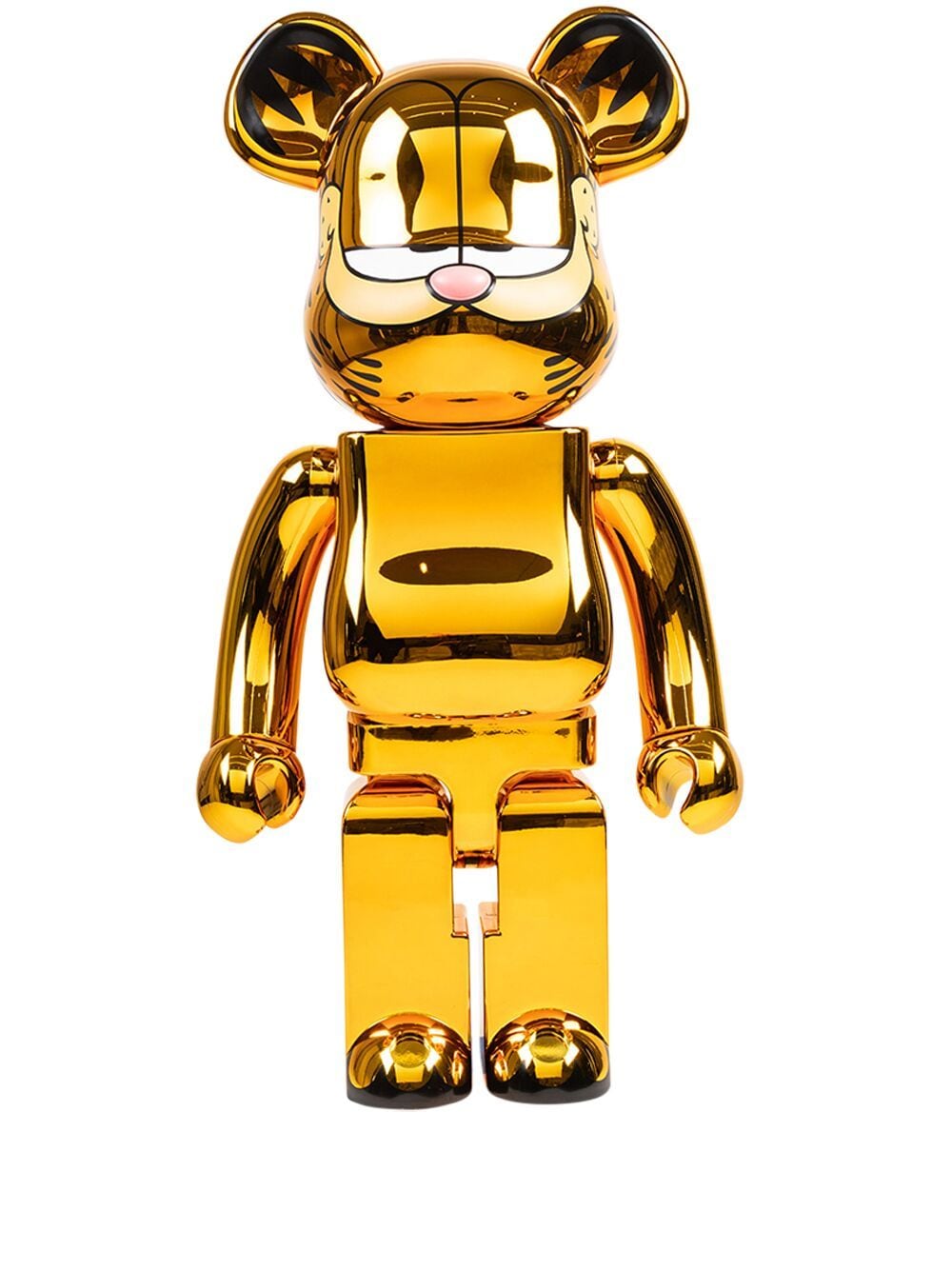 Collectible Medicom Toy Garfield BE@RBRICK 1000% figure - Gold Gul | MEDI016920141689, 0
