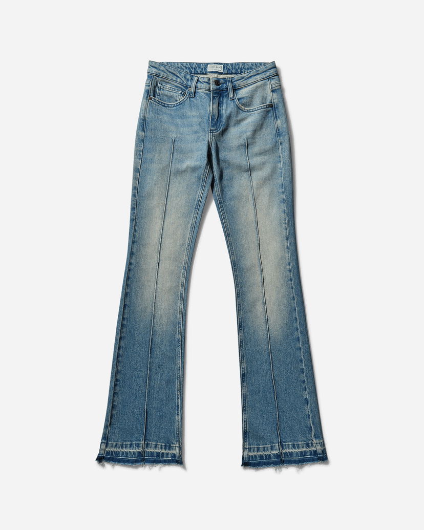 Jeans GUESS Flare Denim Pants Blå | W4BU18D5AC2 GUUI