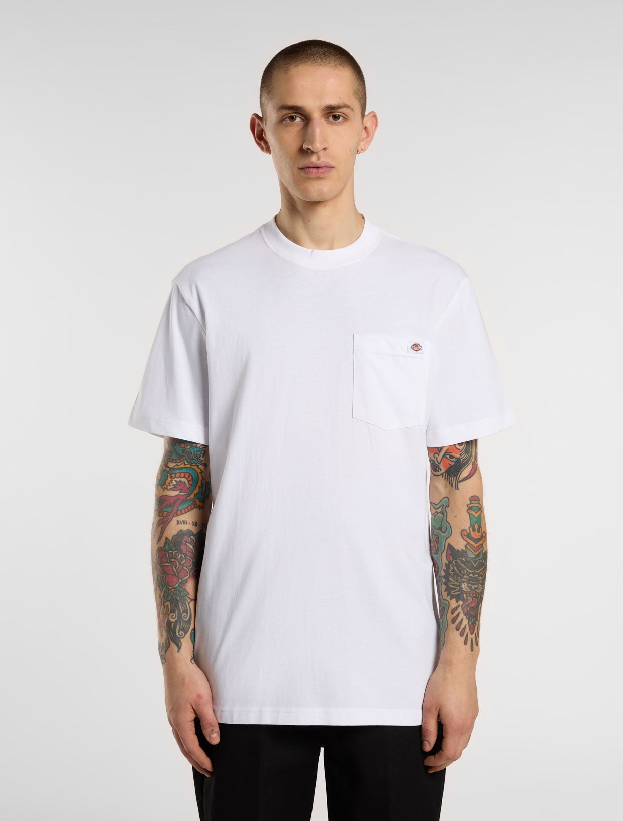 T-shirt Dickies Heavyweight Pocket T-shirt Hvid | DK:0WS450:WHX:XL::1:, 0
