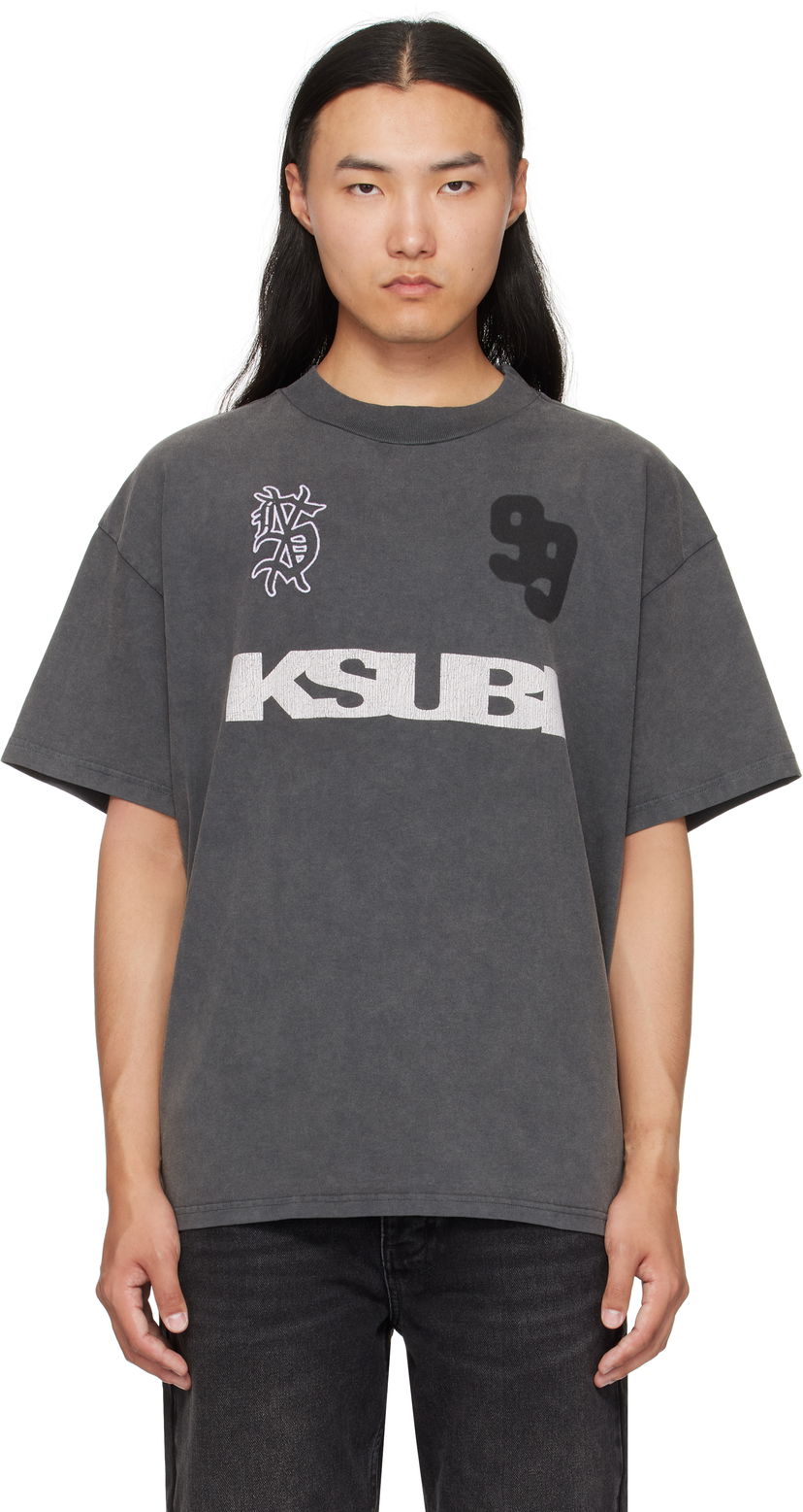 T-shirt Ksubi Ksubi Rugged Ekcess T-Shirt Grå | MFA25TE011