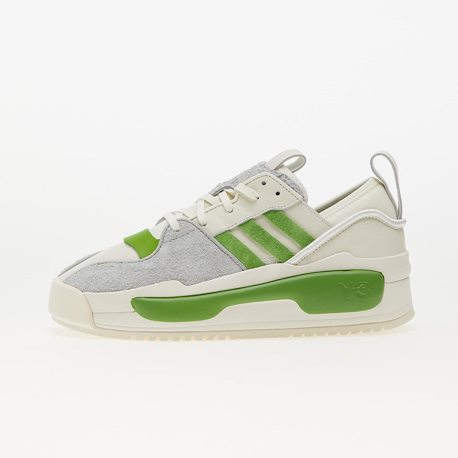Sneakers og sko Y-3 Rivalry Off White / Team Rave Green / Wonder Silver Grøn | ID7931, 0