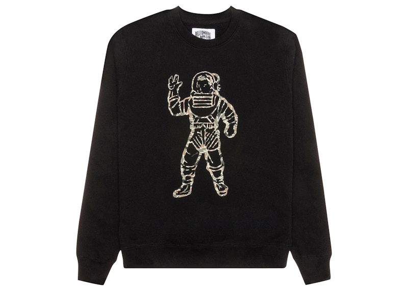 Sweater BILLIONAIRE BOYS CLUB Billionaire Boys Club Camo Astronaut Crewneck Sweatshirt Sort | 8817310BLK