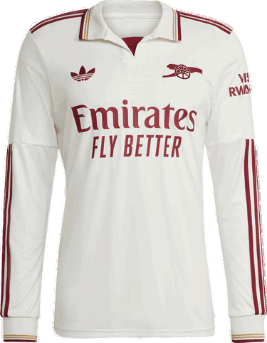 Jersey adidas Originals adidas Originals FC Arsenal London Long Sleeve 3rd Jersey Hvid | ji9524, 0