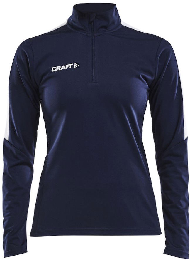 T-shirt Craft Half-Zip Long Sleeve Tee Blå | 1905625-1390