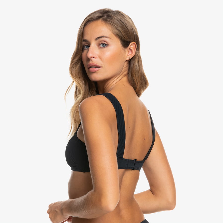 Badetøj Roxy Love J Swim Top Sort | ERJX304644, 1