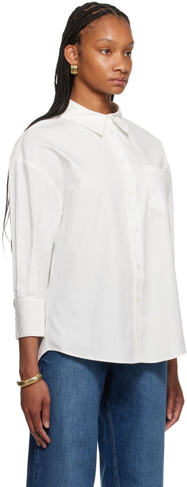 Skjorte Anine Bing Oversized Shirt Hvid | A-09-2006-100, 1