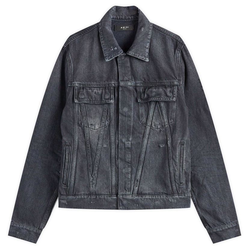 Jakke AMIRI Vintage Trucker Jacket Sort | AMDNTR1009-097
