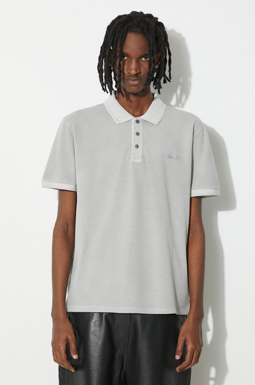 Polo skjorte WOOLRICH Polo Shirt Mackinack Grå | CFWOPO0065MRUT1483