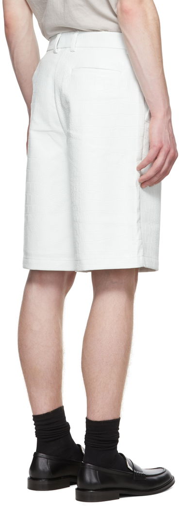 Shorts Han Kjøbenhavn Kjobenhavn Faux-Leather Shorts Hvid | M-131180, 2