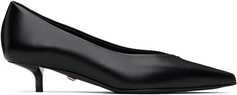 Tilbehør Max Mara Max Mara Kitten Pump Heels Sort | 2524526131600