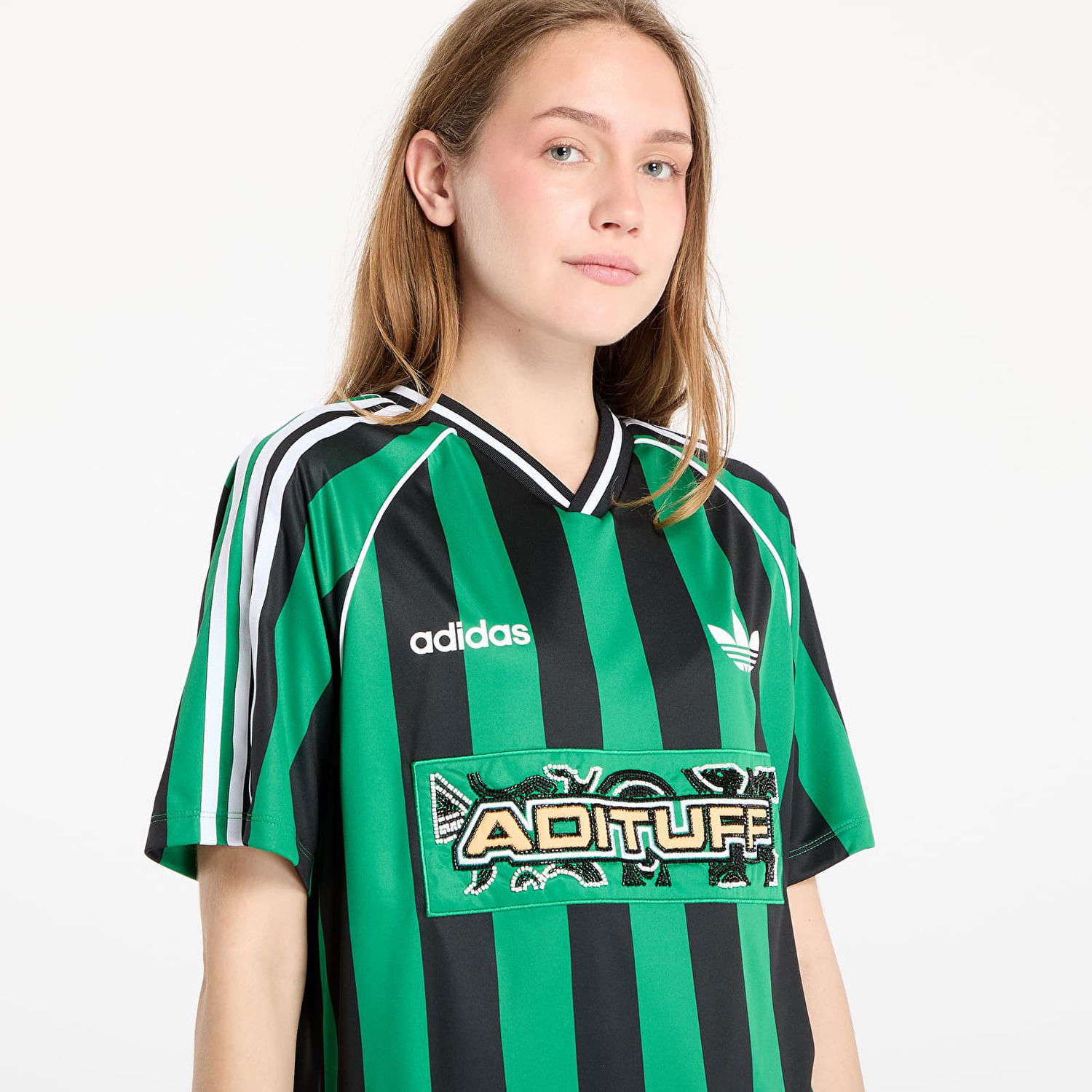 Jersey adidas Originals Adidas Originals Beads Jersey Grøn | KD2273, 1