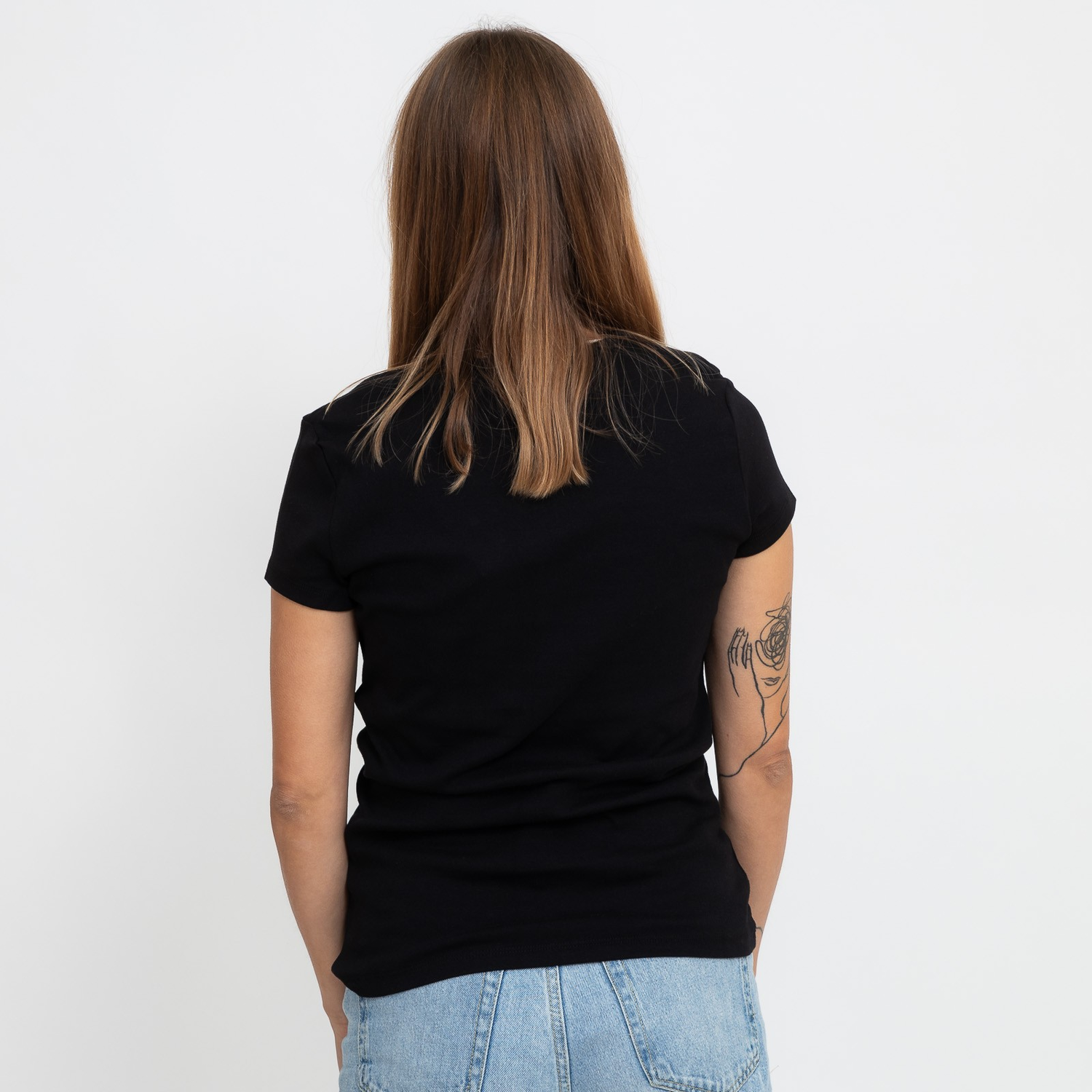 T-shirt GUESS Guess Kiara Short Sleeve T-Shirt Sort | V5GI20J1314-JBLK, 1