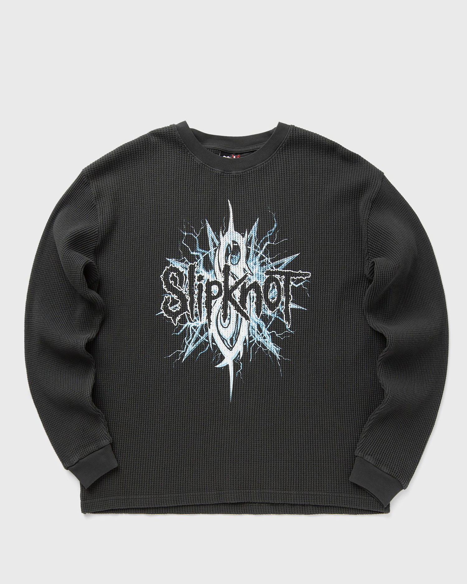 T-shirt Pleasures Slipknot Spit Thermal Long Sleeve T-Shirt Sort | P25SK009-BLACK, 1