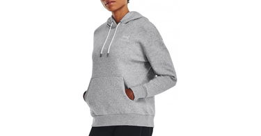 Sweatshirt Under Armour Hoodie Essential Fleece Grå | 1373033-011, 1