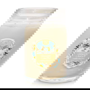 Stearinlys Yankee Candle Après Ski Collection Signature Large Jar 2 Wicks Vanilla Flurries Beige | 43496, 0