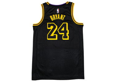 Jersey Nike Los Angeles Lakers Kobe Bryant Black Mamba City Edition Swingman Jersey Sort | DJ0471-010, 0