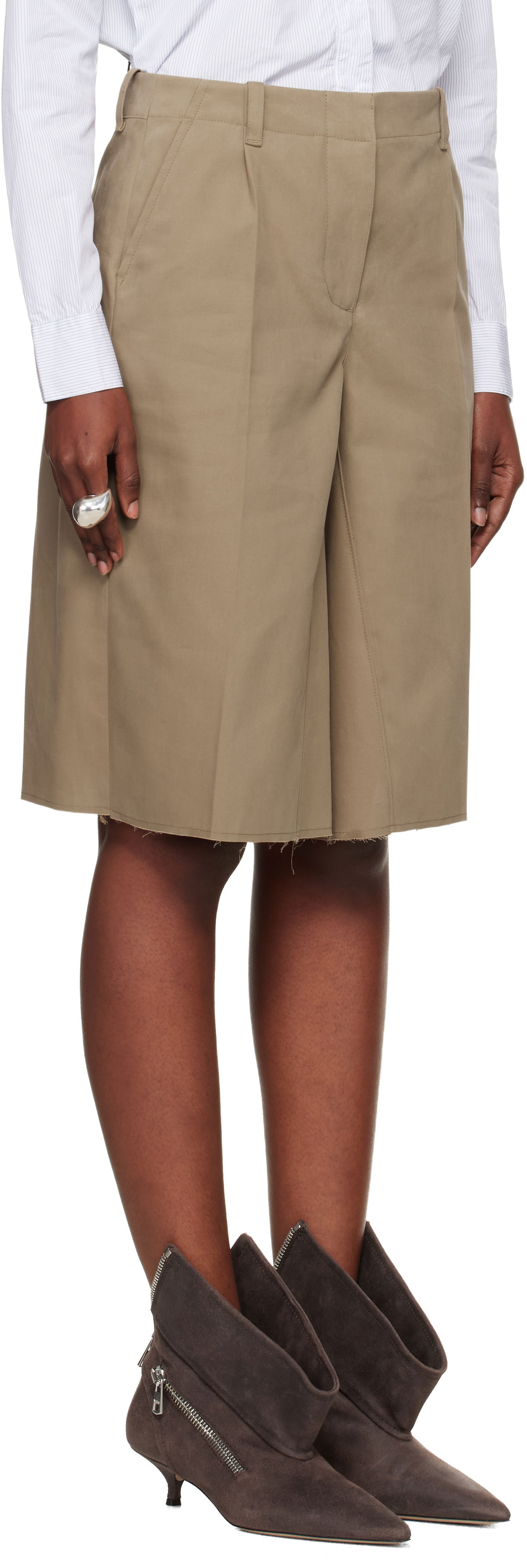 Shorts OUR LEGACY Jumbo Shorts Beige | W4254JS, 1