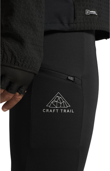 Leggings Craft Craft Pro Trail 2 Tight Leggings Sort | 1915153-999000, 2