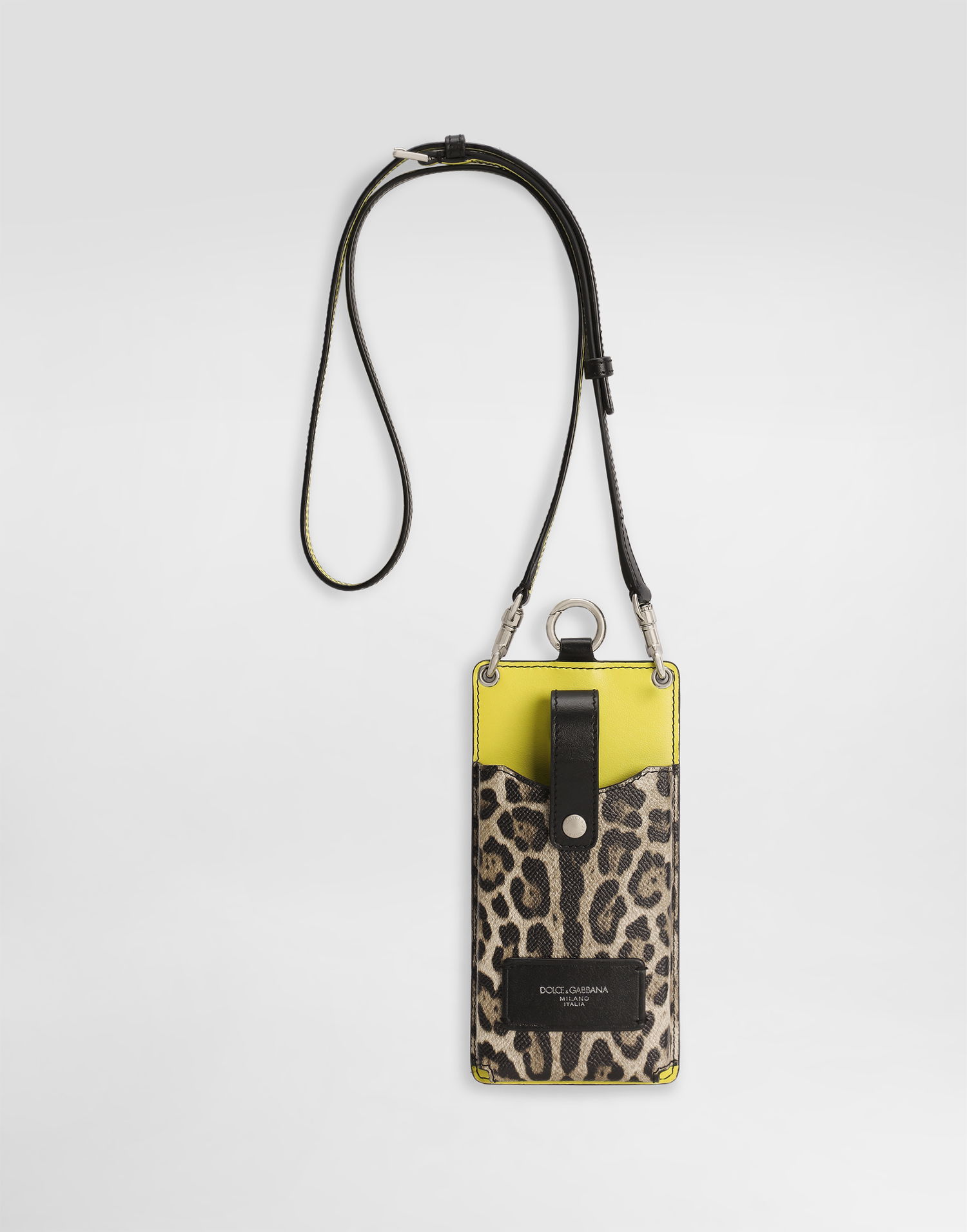 Tegnebog Dolce & Gabbana Dolce & Gabbana Dauphine Calfskin Animal Print Cellphone Case Flerfarvet | BP3345A6N68HY13M, 0
