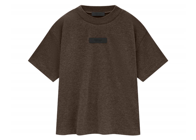 T-shirt Fear of God Core Collection S/S Tee Heather Wood Brun | 125SU245442FW