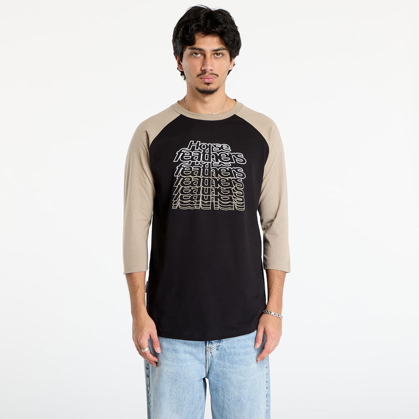 T-shirt Horsefeathers Rollin Raglan T-Shirt Sort | SM1394C