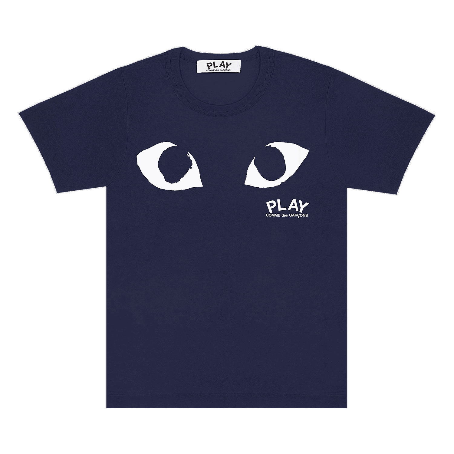 T-shirt Comme des Garçons PLAY Eyes Logo Short-Sleeve T-Shirt Mørkeblå | AZ T178 051 1, 0