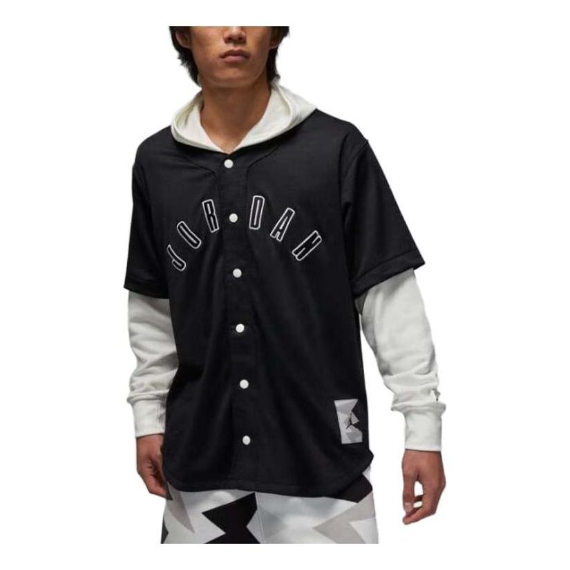 Skjorte Jordan Flight MVP Men's Baseball Top Sort | FB7035-010