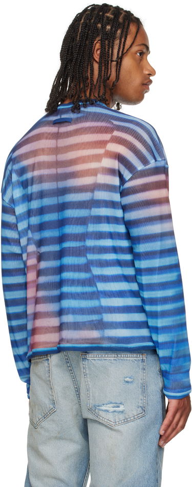T-shirt Jean Paul Gaultier Jean Paul Gaultier 'The Oversized Air' Long Sleeve Top Blå | 25/03-W-TO317-M005P-565034, 2
