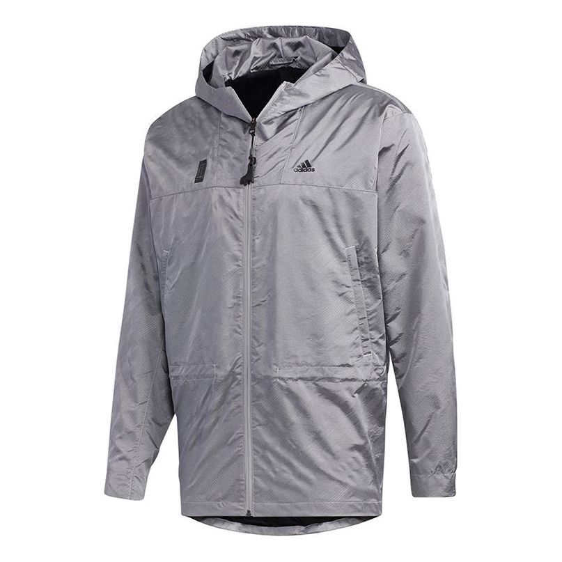 Regnfrakke adidas Originals WJ JKT Tiger Sports Jacket Grå | GF4038