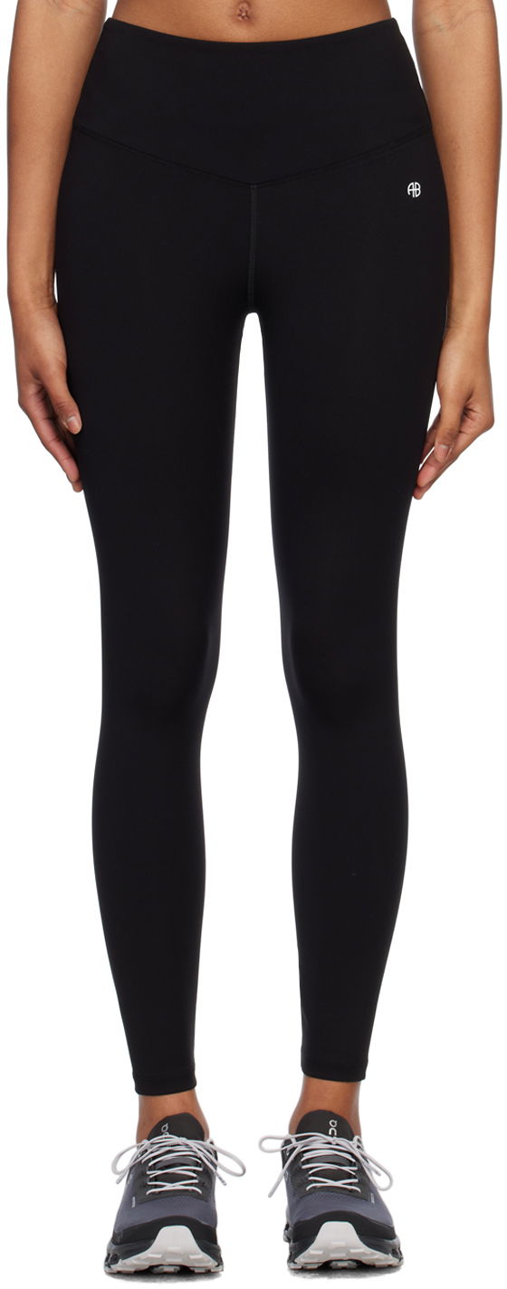 Leggings Anine Bing High Waist Active Leggings Sort | S-03-9116-000