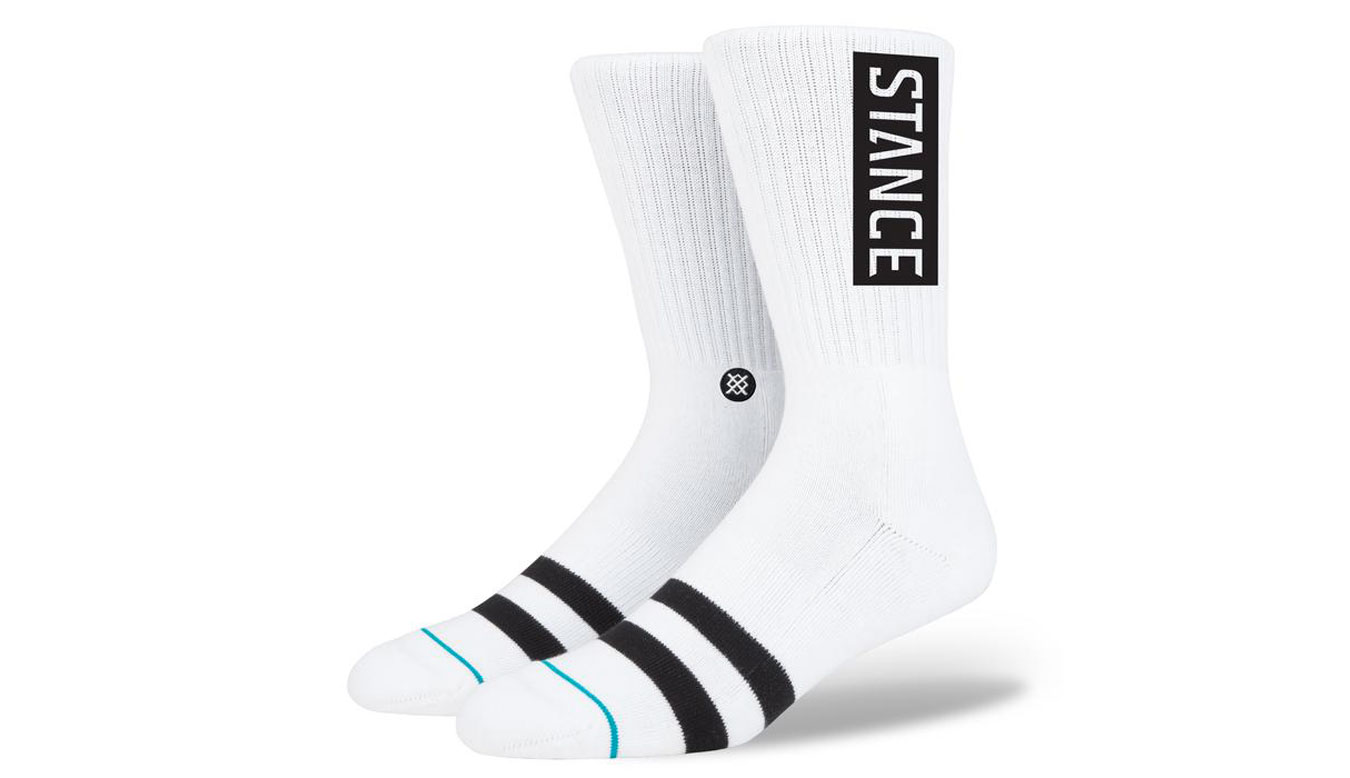 Sokker Stance Og Socks Hvid | M556D17OGG-WHT, 1