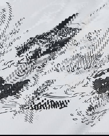Skjorte Comme des Garçons Christian Marclay Printed Shirt Hvid | FI-B053 1, 6