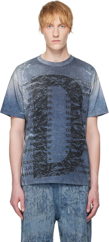 T-shirt Diesel Diesel T-Norm-R2 Graphic T-Shirt Blå | A19650-0PJBH-900A, 0