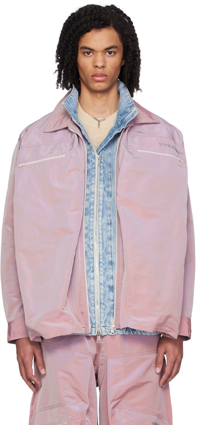 Skjorte Y/PROJECT Gathered Shirt Lilla | 203SI001