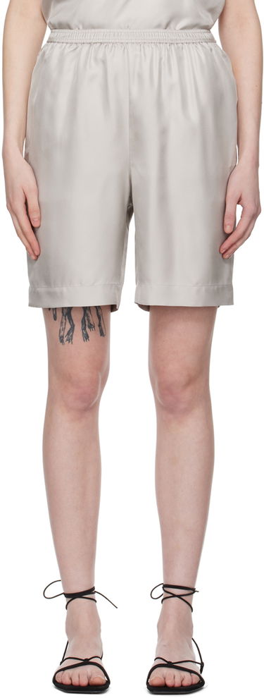 Shorts Loulou de Saison Loulou de Saison Zinia Shorts Grå | ZINIA, 0