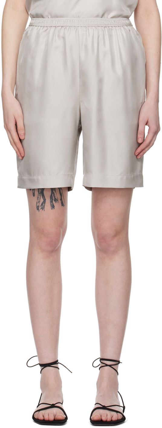 Shorts Loulou de Saison Loulou de Saison Zinia Shorts Grå | ZINIA