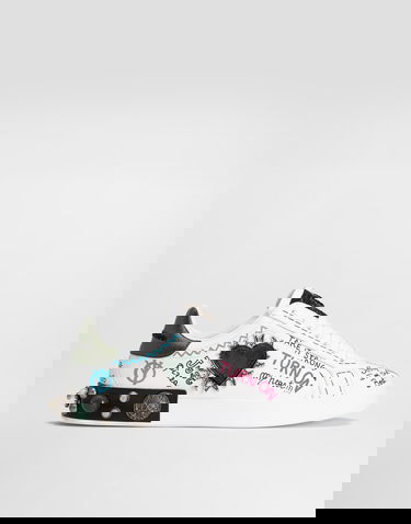 Sneakers og sko Dolce & Gabbana Dolce & Gabbana Portofino Calfskin Hvid | CS1759AH029HA9EV, 0