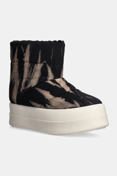 Sneakers og sko Rick Owens Mega Bumper Low Lunar Sneakers Sort | DU02D2839.DBSUPA, 0